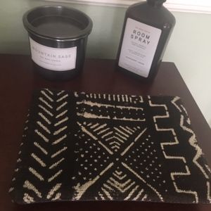 Mudcloth makeup bags